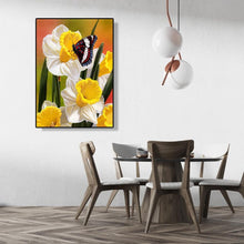 Charger l'image dans la galerie, Fleur - peinture en diamant complet - 30x40cm