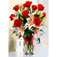 Charger l'image dans la galerie, Fleur - peinture en diamant complet - 30x40cm