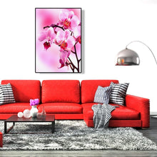 Charger l'image dans la galerie, Fleur - peinture en diamant complet - 30x40cm