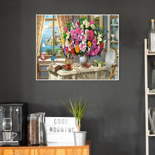 Charger l'image dans la galerie, Fleurs colorées complètes - peinture complète de diamant - 30x40cm