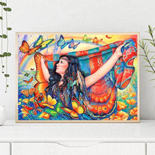 Charger l'image dans la galerie, Papillons et beauté - peinture diamant pleine - 30x40cm