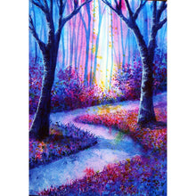 Charger l'image dans la galerie, Forêt de montagne - peinture complète de diamant - 30x40cm
