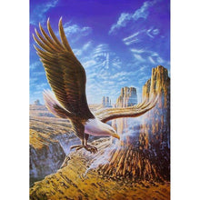 Charger l'image dans la galerie, Ciels fendus d’aigle - peinture complète de diamant - 30x40cm