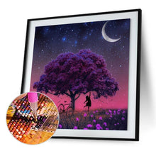 Charger l'image dans la galerie, Fille d’arbre - peinture complète de diamant - 30x30cm