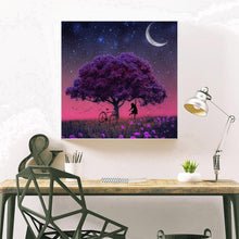 Charger l'image dans la galerie, Fille d’arbre - peinture complète de diamant - 30x30cm