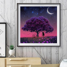 Charger l'image dans la galerie, Fille d’arbre - peinture complète de diamant - 30x30cm