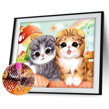 Charger l'image dans la galerie, Chats - peinture en diamant complet - 40x30cm
