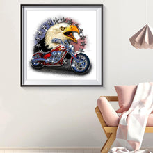 Charger l'image dans la galerie, Aigle de moto - peinture complète de diamant - 30x30cm