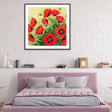 Charger l'image dans la galerie, Feuille de fleur - peinture complète de diamant - 30x30cm