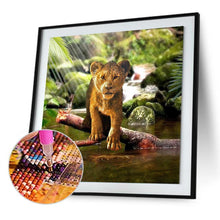 Charger l'image dans la galerie, Lion zooart - peinture diamant pleine - 30x30cm