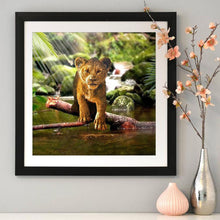 Charger l'image dans la galerie, Lion zooart - peinture diamant pleine - 30x30cm