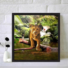 Charger l'image dans la galerie, Lion zooart - peinture diamant pleine - 30x30cm