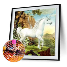 Charger l'image dans la galerie, Cheval s - peinture en diamant complet - 30x30cm