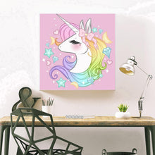 Charger l'image dans la galerie, Cheval coloré - peinture complète de diamant - 30x30cm