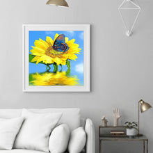 Charger l'image dans la galerie, Tournesol positif - peinture en diamant complet - 30x40cm