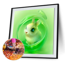 Charger l'image dans la galerie, Lapin elfe - peinture en diamant complet - 30x40cm
