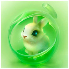 Charger l'image dans la galerie, Lapin elfe - peinture en diamant complet - 30x40cm
