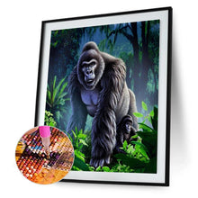 Charger l'image dans la galerie, Orang-outan de forêt - peinture complète de diamant - 40x30cm