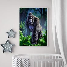 Charger l'image dans la galerie, Orang-outan de forêt - peinture complète de diamant - 40x30cm