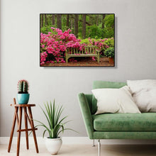 Charger l'image dans la galerie, Fleurs de bois - peinture complète de diamant - 40x30cm