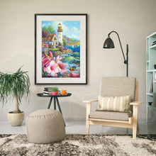Charger l'image dans la galerie, Houseart bord de mer - peinture en diamant complet - 40x30cm