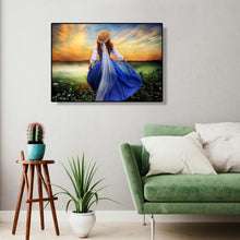 Charger l'image dans la galerie, Dos de fille - peinture complète de diamant - 40x30cm