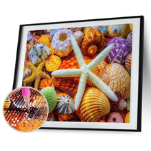 Charger l'image dans la galerie, Coque pentagramme complète - peinture en diamant complet - 40x30cm