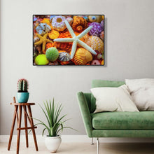 Charger l'image dans la galerie, Coque pentagramme complète - peinture en diamant complet - 40x30cm