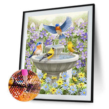 Charger l'image dans la galerie, Oiseaux de discussion - peinture diamant pleine - 40x30cm
