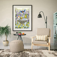 Charger l'image dans la galerie, Oiseaux de discussion - peinture diamant pleine - 40x30cm