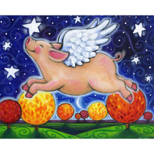 Charger l'image dans la galerie, Pigset de rêve - peinture en diamant complet - 40x30cm