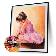 Charger l'image dans la galerie, Fille de ballet - peinture complète de diamant - 40x30cm