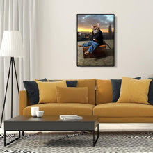 Charger l'image dans la galerie, Chat - peinture en diamant complet - 30x40cm