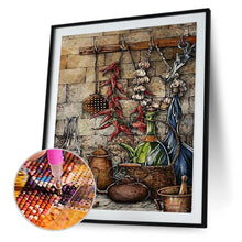 Charger l'image dans la galerie, Nourriture séchée suspendue - peinture en diamant complet - 30x40cm