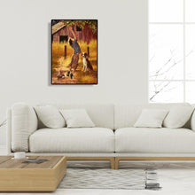 Charger l'image dans la galerie, Garçon d’animal - peinture complète de diamant - 30x40cm