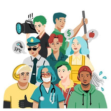 Charger l'image dans la galerie, Grands ouvriers médicaux - peinture complète de diamant - 40x40cm