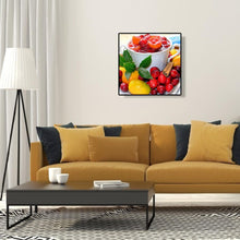 Charger l'image dans la galerie, Coupe et fruits - peinture diamant pleine - 30x30cm