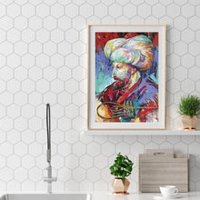 Charger l'image dans la galerie, Portrait - peinture en diamant complet - 30x40cm