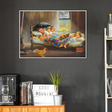 Charger l'image dans la galerie, Famille de bonheur - peinture en diamant complet - 30x40cm