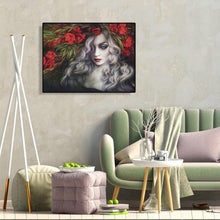 Charger l'image dans la galerie, Beauté fraîche de fleur - peinture complète de diamant - 30x40cm