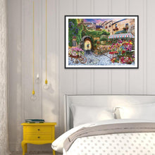 Charger l'image dans la galerie, Rue de fleur - peinture complète de diamant - 30x40cm