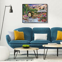 Charger l'image dans la galerie, Rue de fleur - peinture complète de diamant - 30x40cm