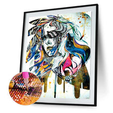 Charger l'image dans la galerie, Portrait couleur - peinture en diamant complet - 30x40cm