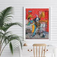 Charger l'image dans la galerie, Clown d’art - peinture en diamant complet - 30x40cm