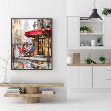 Charger l'image dans la galerie, Rue du Bonheur - peinture en diamant complet - 30x40cm