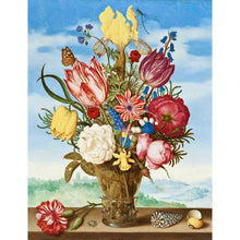 Charger l'image dans la galerie, Fleurart bleu de ciel - peinture complète de diamant - 30x40cm