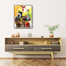 Charger l'image dans la galerie, Chats animaux - peinture en diamant complet - 30x40cm