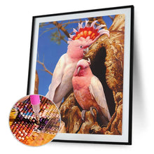 Charger l'image dans la galerie, Perroquet rose - peinture complète de diamant - 30x40cm