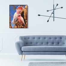 Charger l'image dans la galerie, Perroquet rose - peinture complète de diamant - 30x40cm