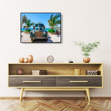 Charger l'image dans la galerie, Voiture de bord de mer - peinture en diamant complet - 40x30cm